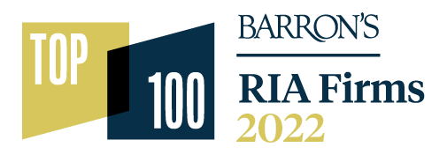 Logo for Barron’s Top 100 RIA Firms 2022