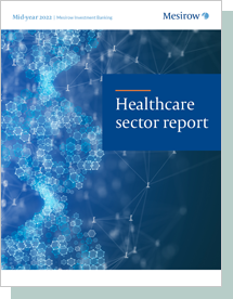 Download Mesirow's mid-year 2022 healthcare sector report