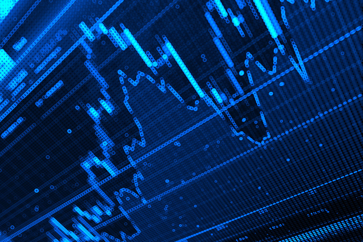 Blue charts