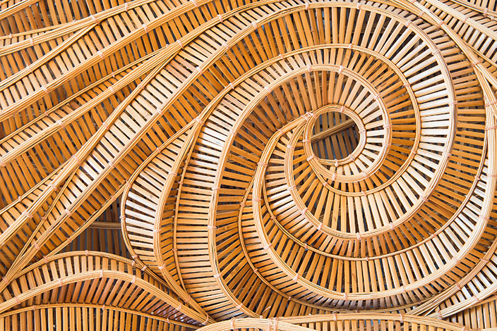 Basket weave close up