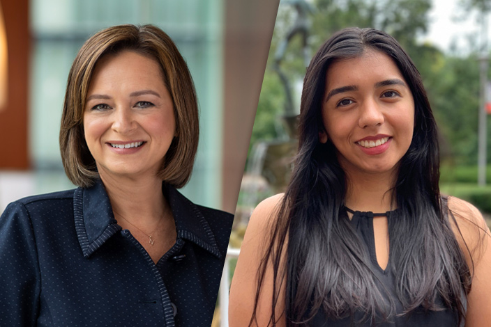 Natalie Brown and Lorena Esparza