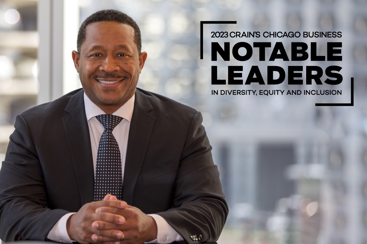 Leo Harmon recognized as one of Crain’s 2023 Notable Leaders in DEI