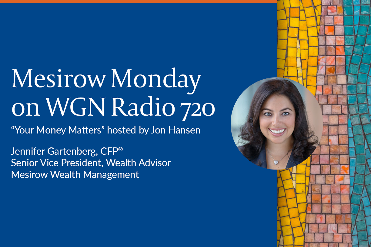 Jennifer Gartenberg on WGN Radio 720