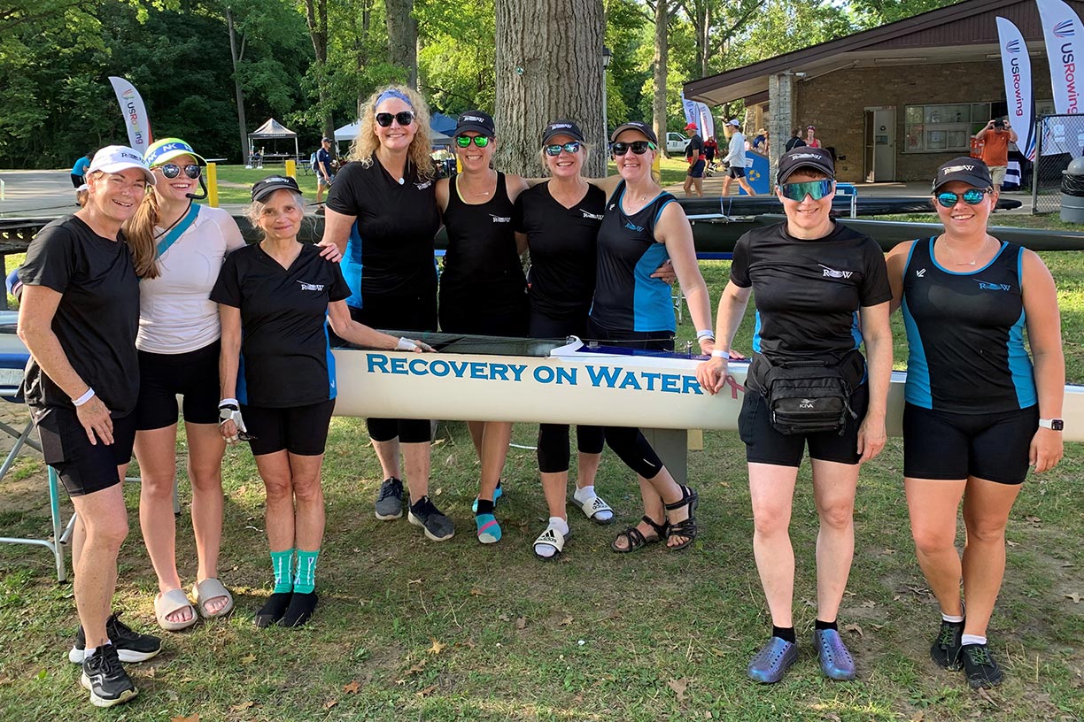 Jen Lockbaum at Recovery on Water event