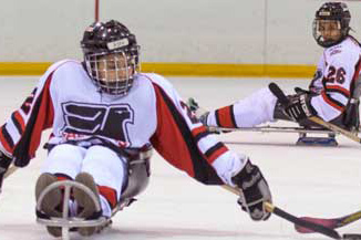 Sled hockey