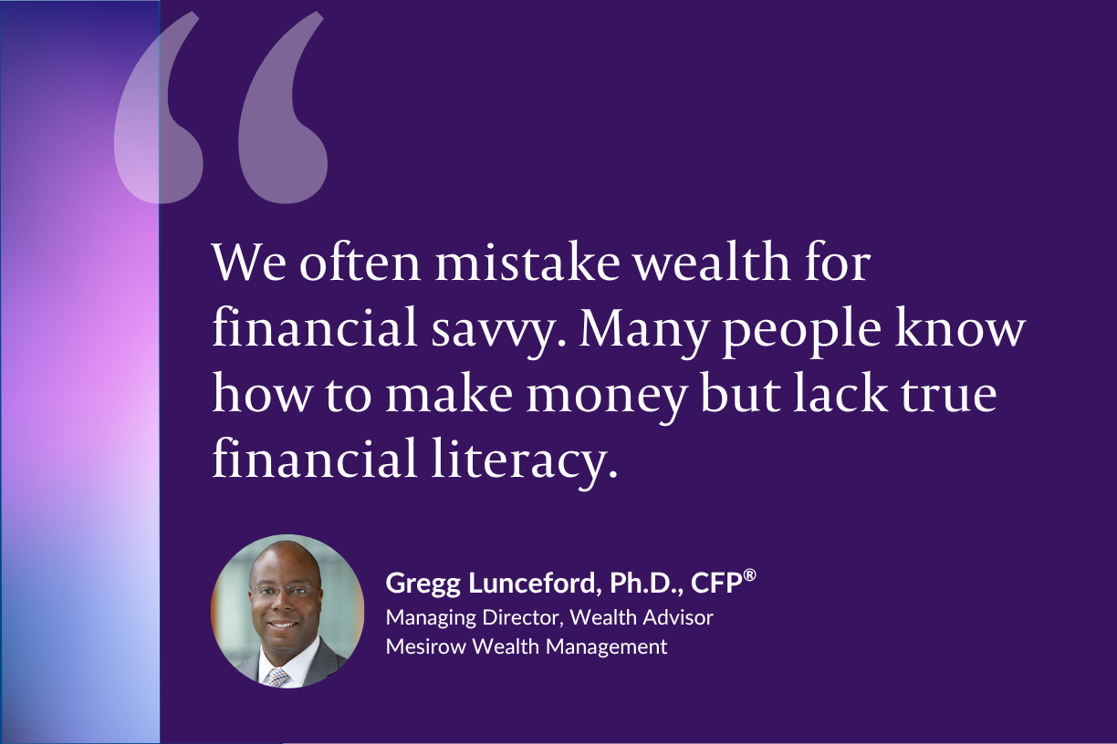 Gregg recently appeared on Money and you with Michelle Perkins — Designing your third age —where he reframed retirement as a liberating and purposeful “Third Age” rather than simply an ending. Drawing from his doctoral research and 30+ years of financial services experience, Gregg shares how emotional awareness and personal values are critical in planning a retirement that truly fulfills.. Listen to Gregg’s conversation and learn how to approach this life design with insight and intention.  Gregg on Money and you podcast