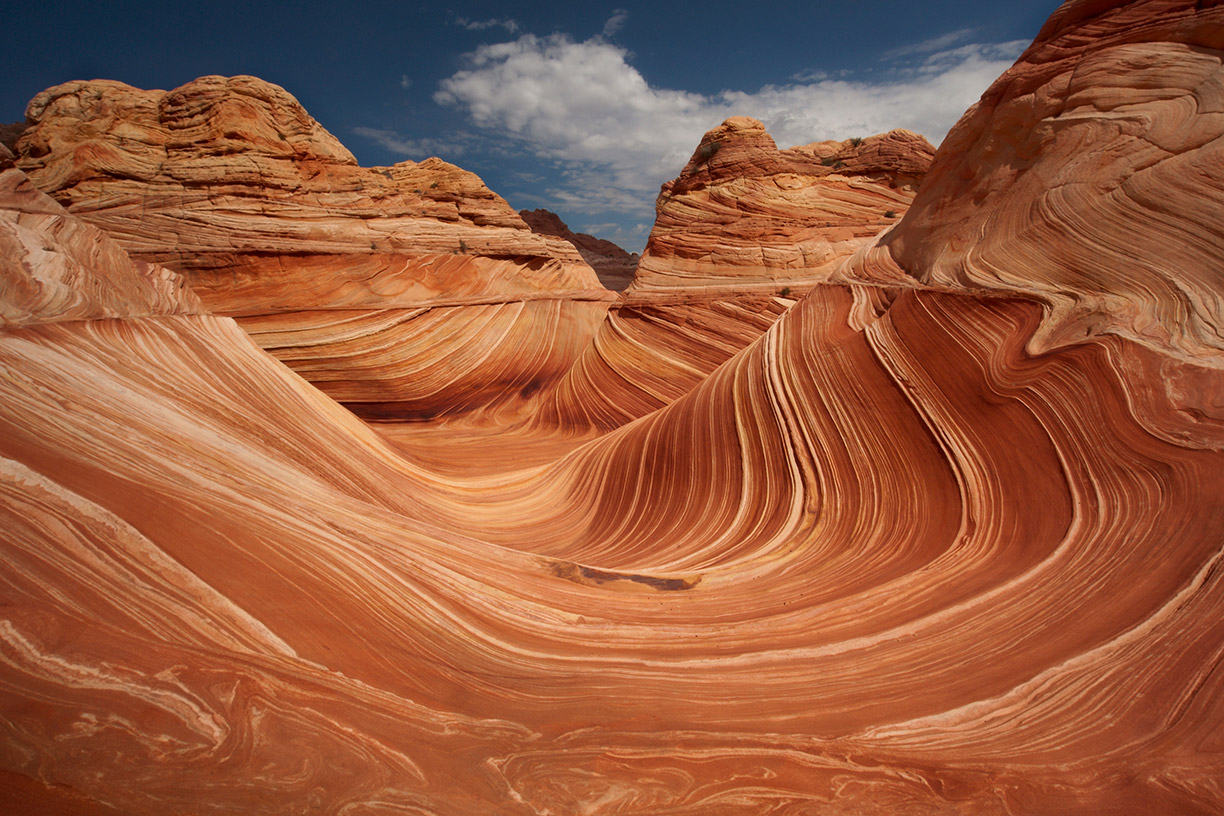 Orange rock formations