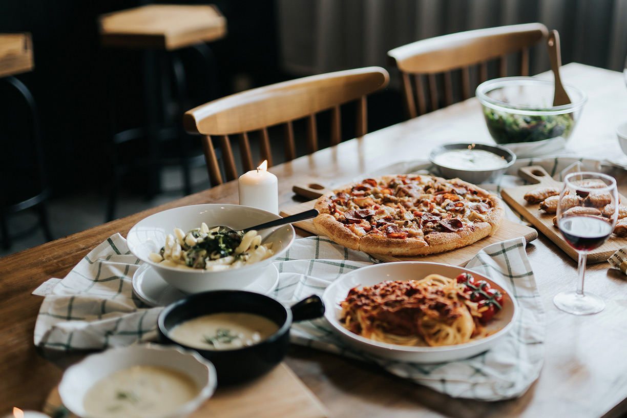 Family dining table