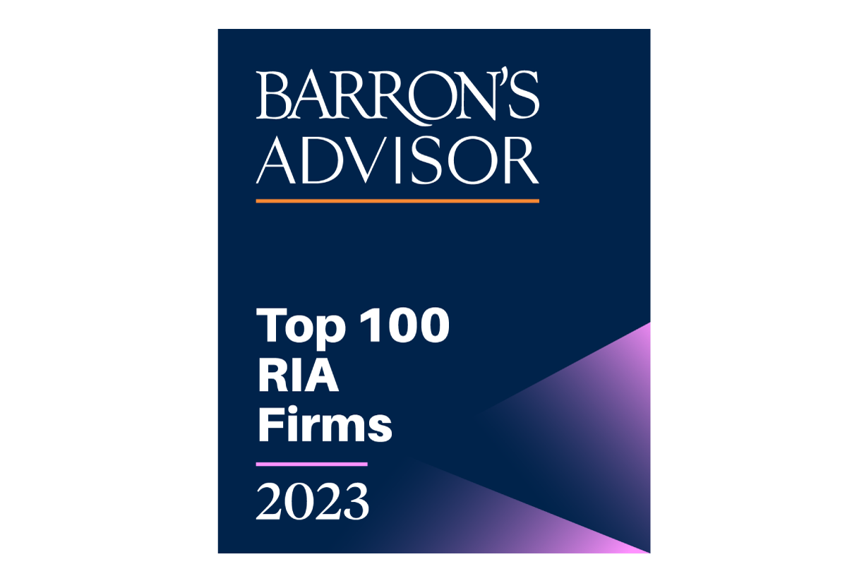 Logo for Barron’s Top 100 RIA Firms 2023