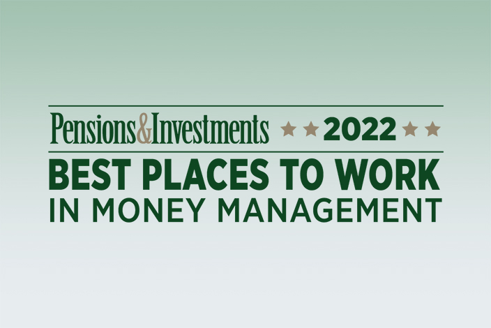 P&I 2022 Best Places to Work in Money Management