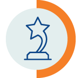 Star trophy icon