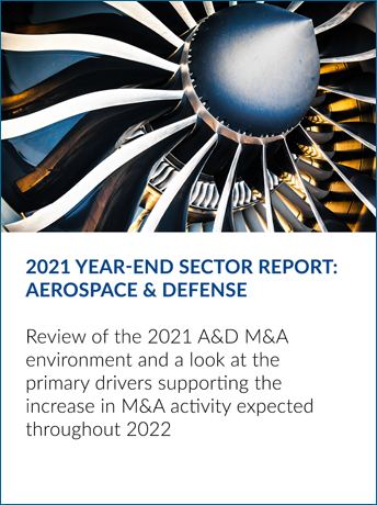 2021 Year-End Sector Report: A&D Insight Card