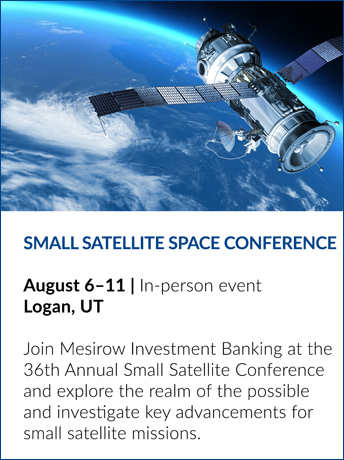 Small Satellite Space Conference card