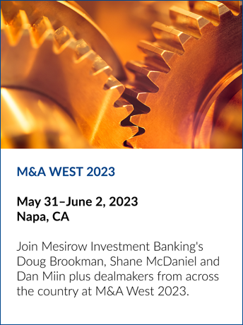 ACG M&A West 2023 | Mesirow Investment Banking Events