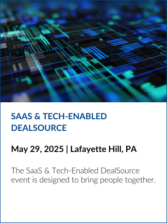 2025 SaaS & Tech-Enabled DealSource