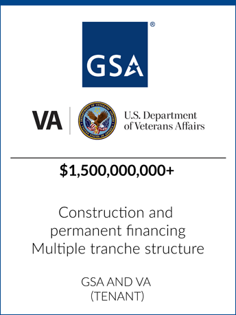 tombstone - transaction GSA and US Department of Veterans Affairs logo