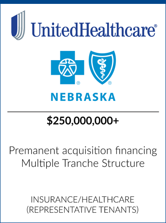 tombstone - transaction united healthcare and bcbs nebraska logo