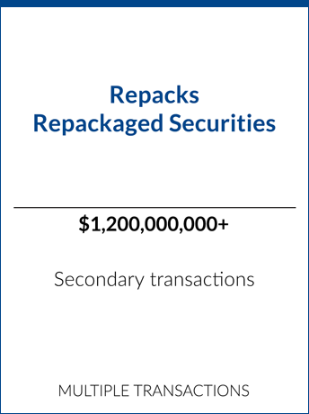 tombstone - transaction repacks repackaged securities