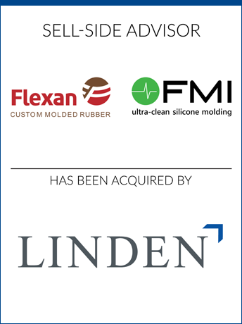tombstone - sell-side transaction Flexan Corporation Linden logo 2015